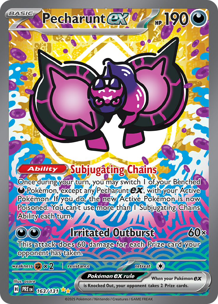 #163 Pecharunt EX