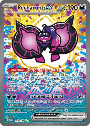 #163 Pecharunt EX
