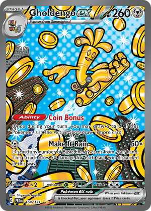 #164 Gholdengo EX
