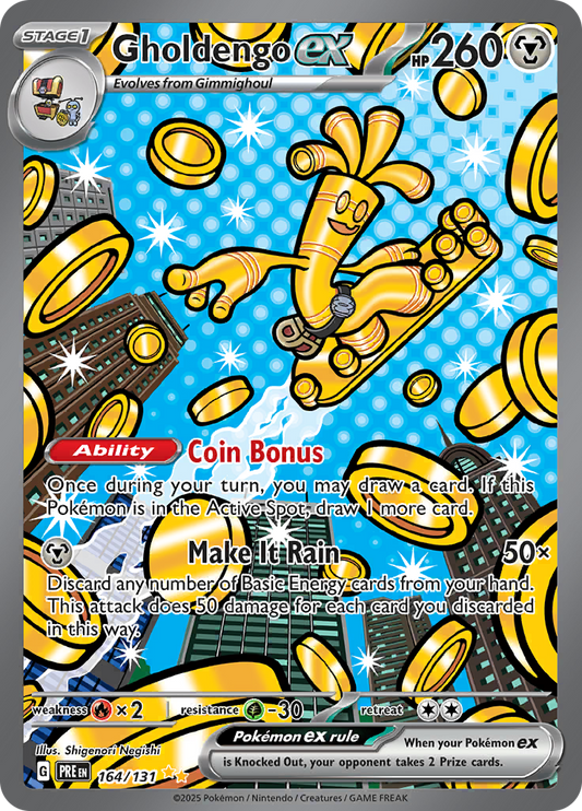 #164 Gholdengo EX