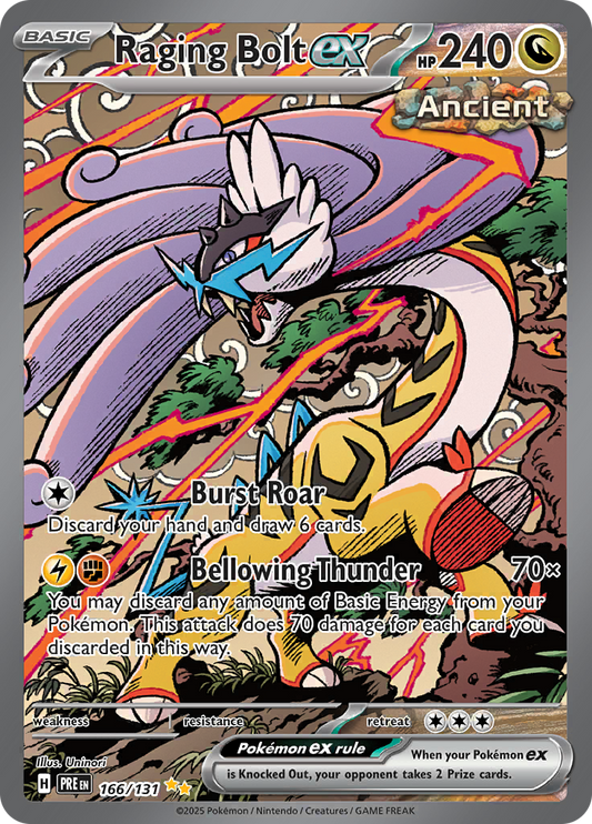 #166 Raging Bolt EX