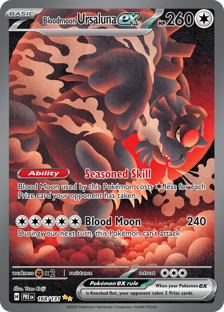#168 Bloodmoon Ursaluna EX
