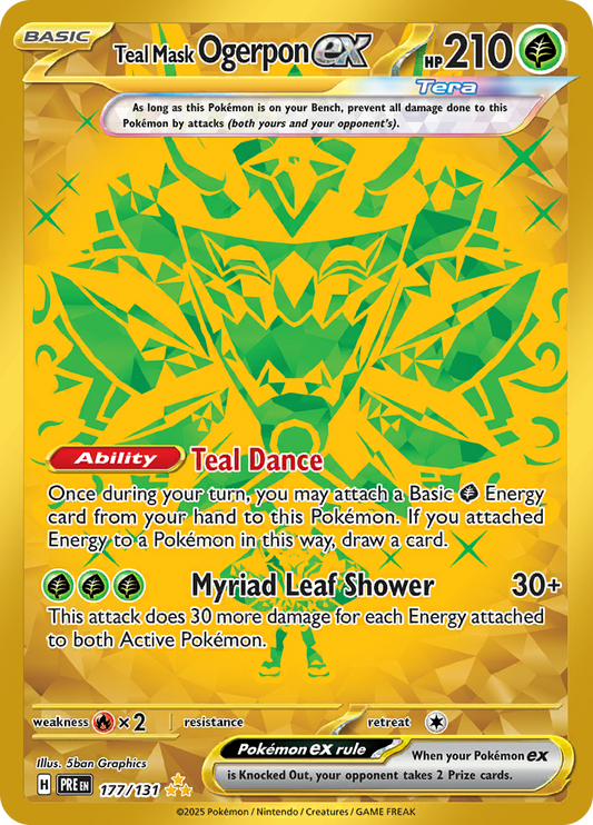 #177 Teal Mask Ogerpon EX