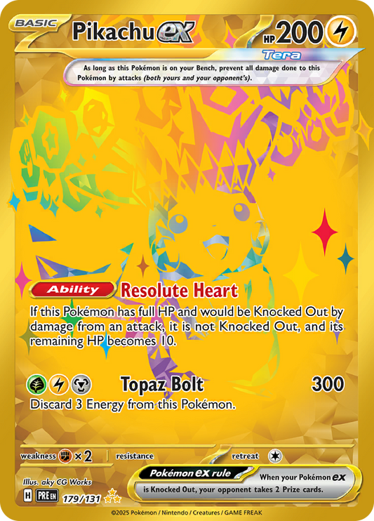 #179 Pikachu EX