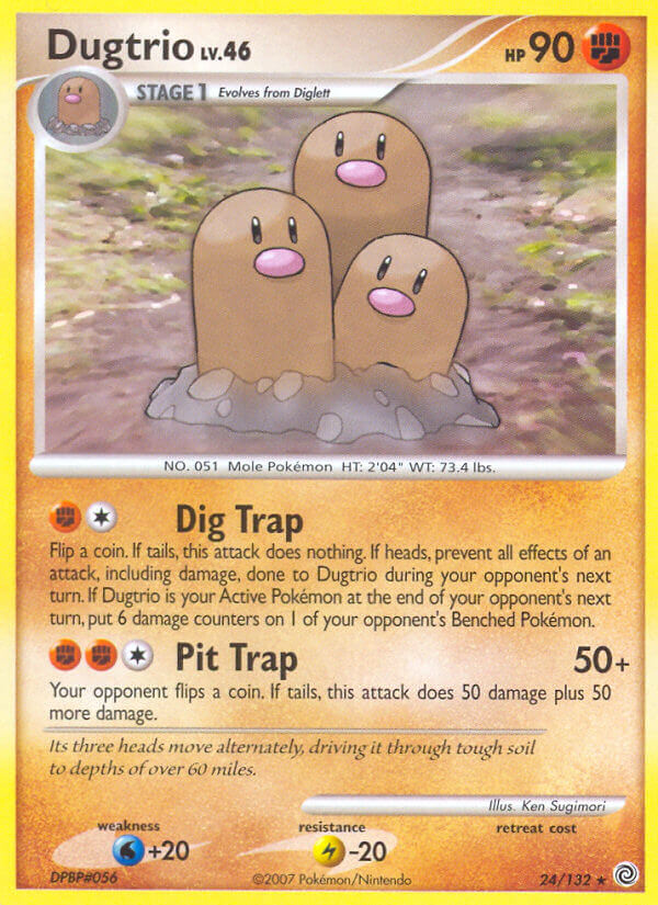 #024 Dugtrio