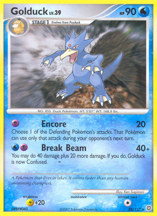 #028 Golduck