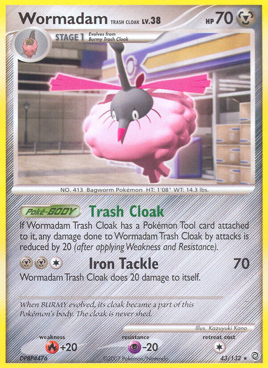 #043 Wormadam Trash Cloak