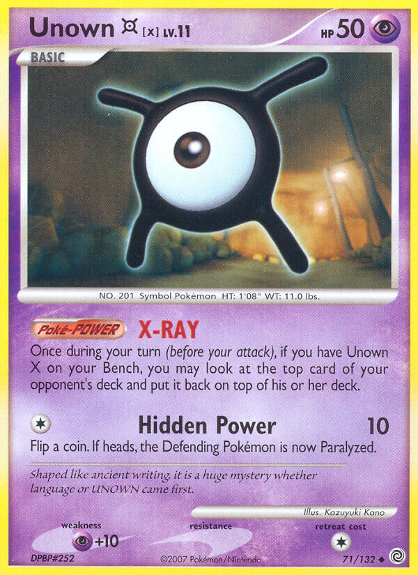 #071 Unown [X]