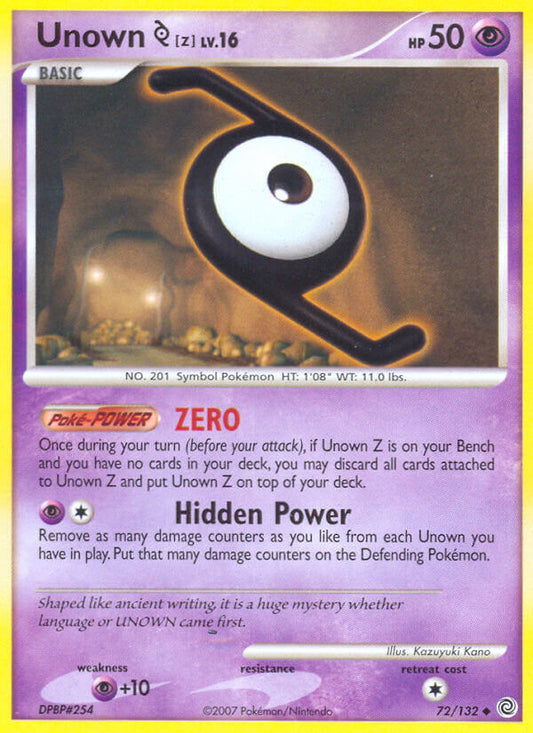 #072 Unown [Z]