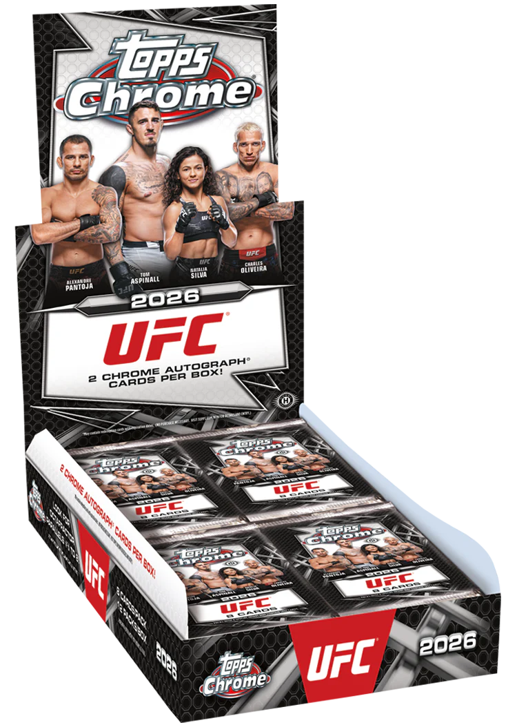 Break #03 - 1 x UFC Topps Chrome Hobby Box